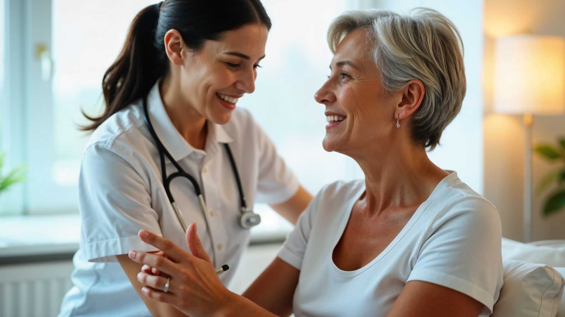 An image of a laptop showing a custom coded osteopathy website