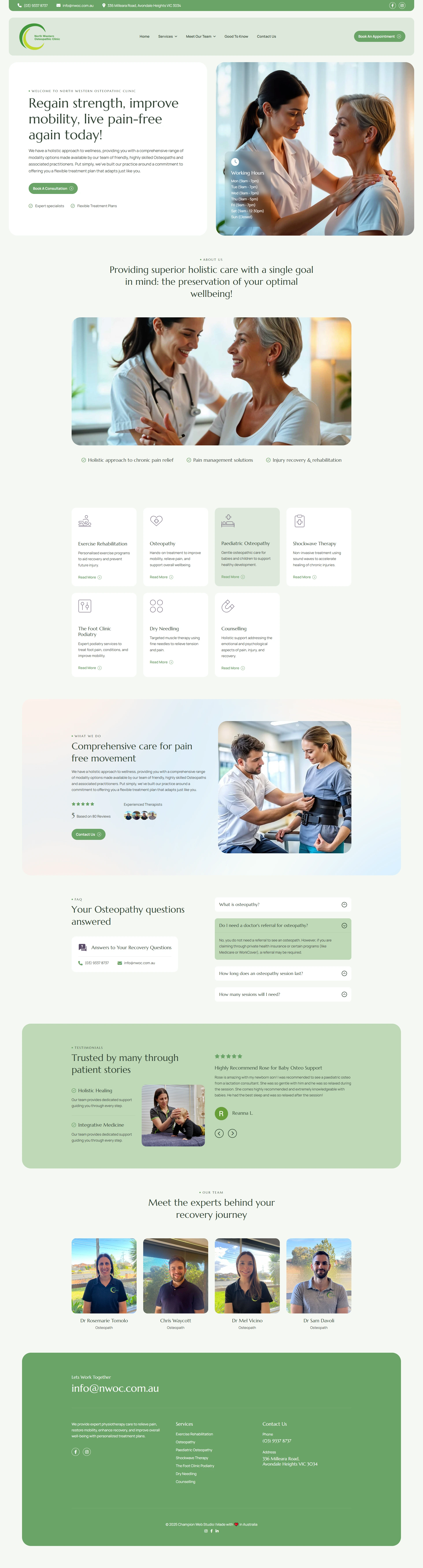 North Western Osteopathic Clinic