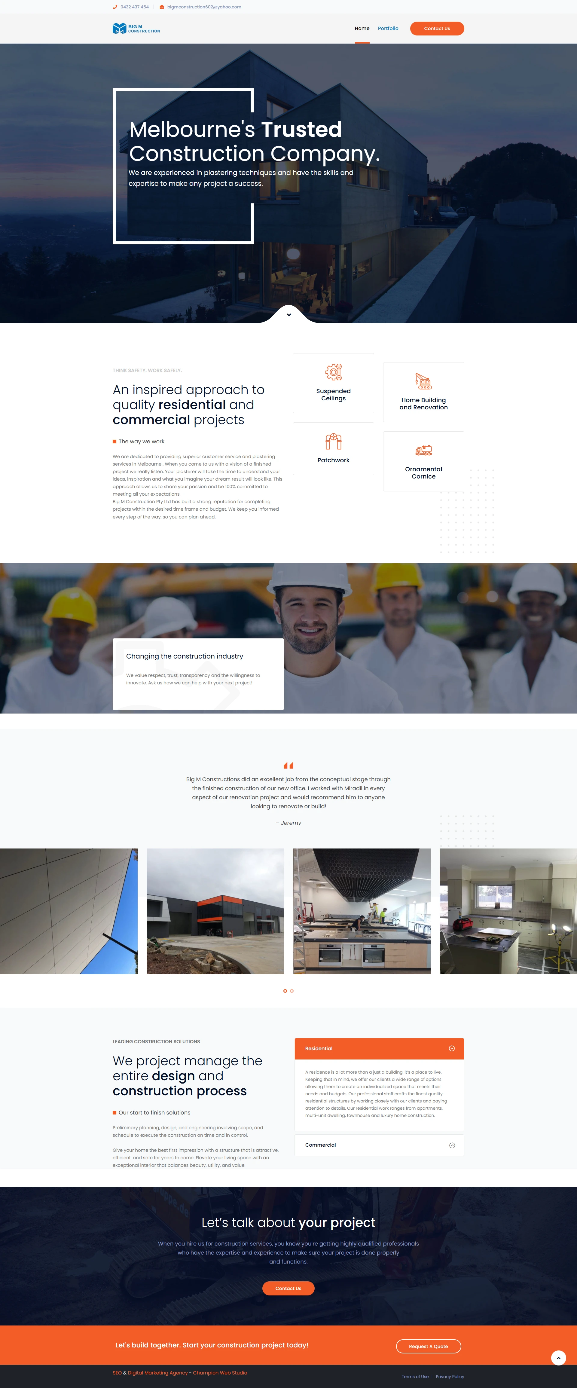 Big M Website