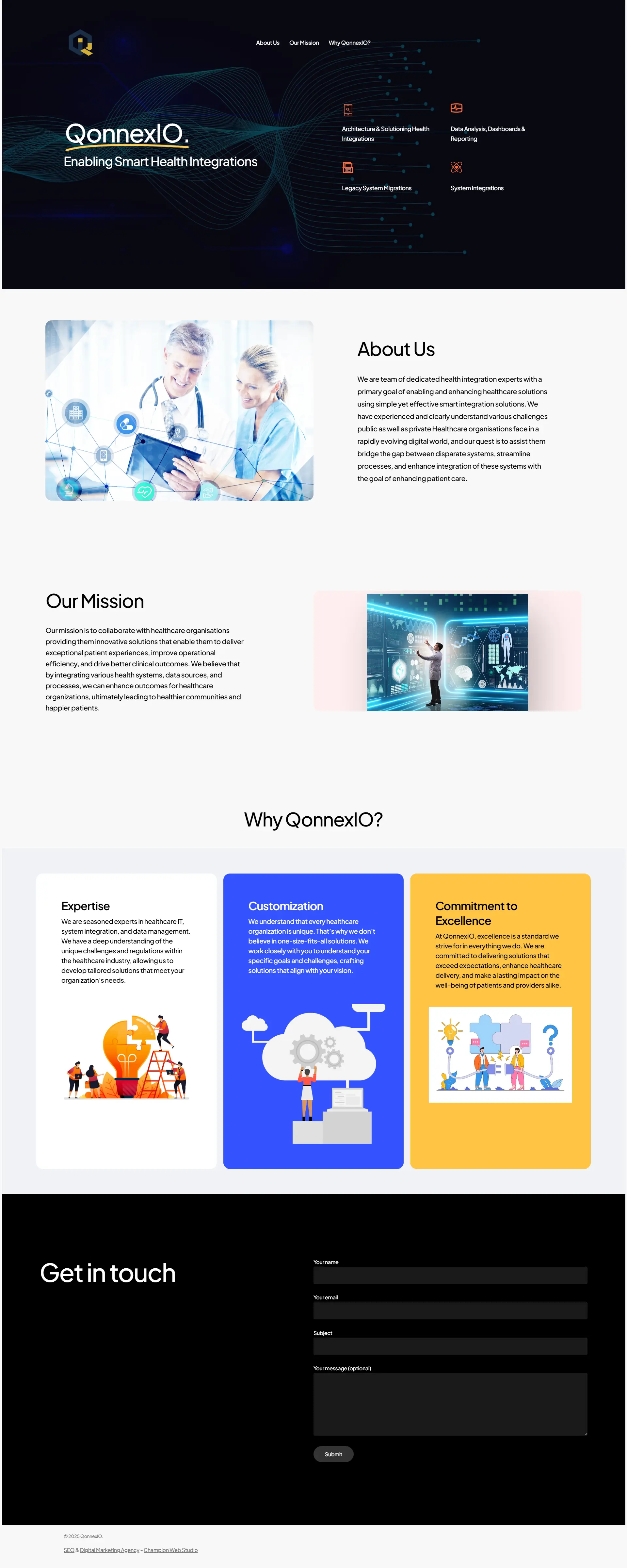 QonnexIO Website